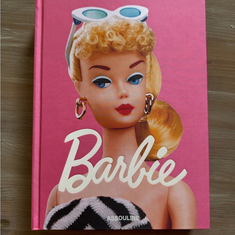 Assouline Barbie Book - Pink and Gold